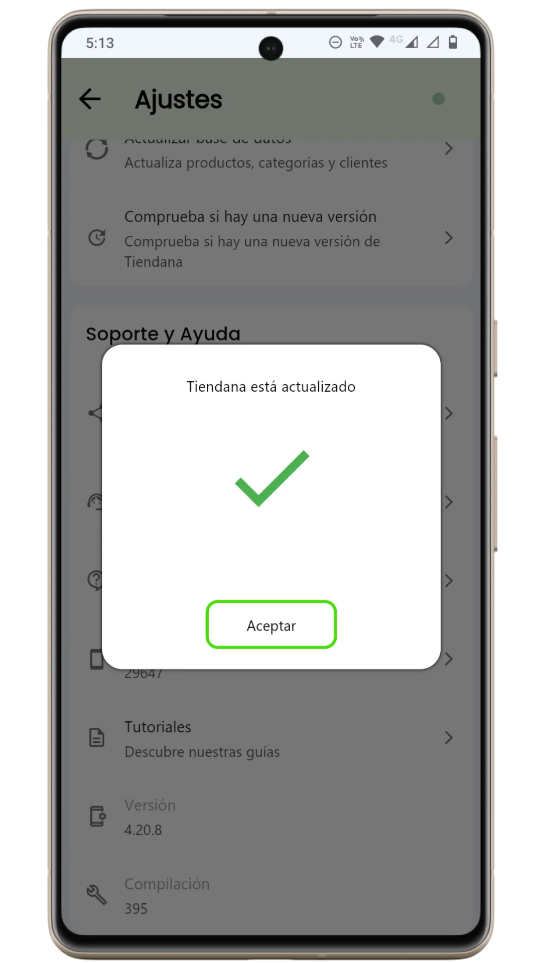Actualización