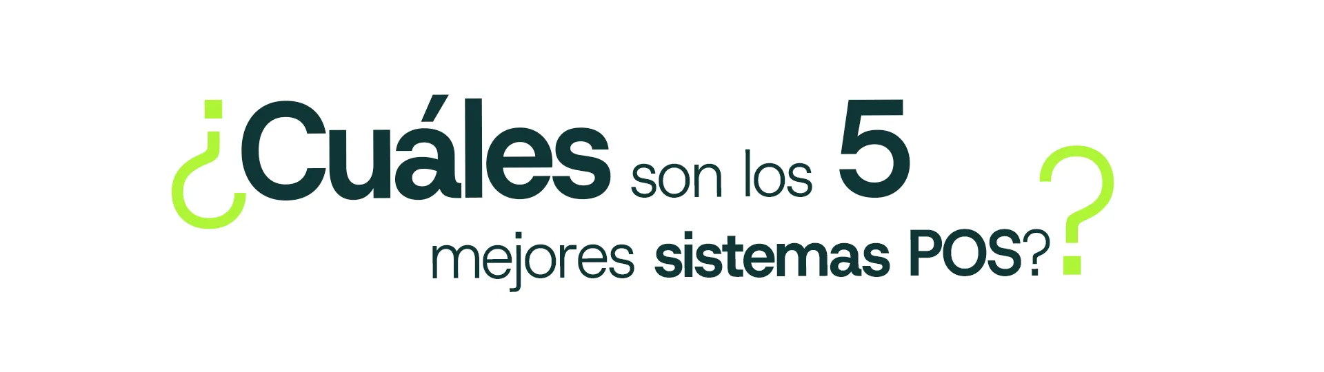 ¿Cuáles son los mejores sistemas POS?